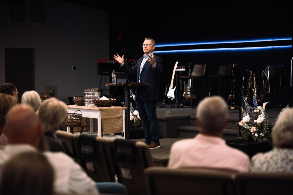 Grace Church worship service